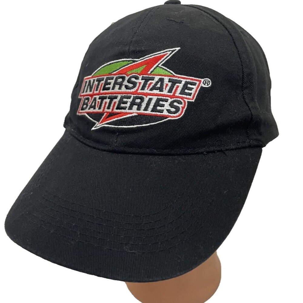 Interstate Batteries Stellar Baseball Cap Hat Snapback Black